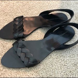 Zara braided sandals